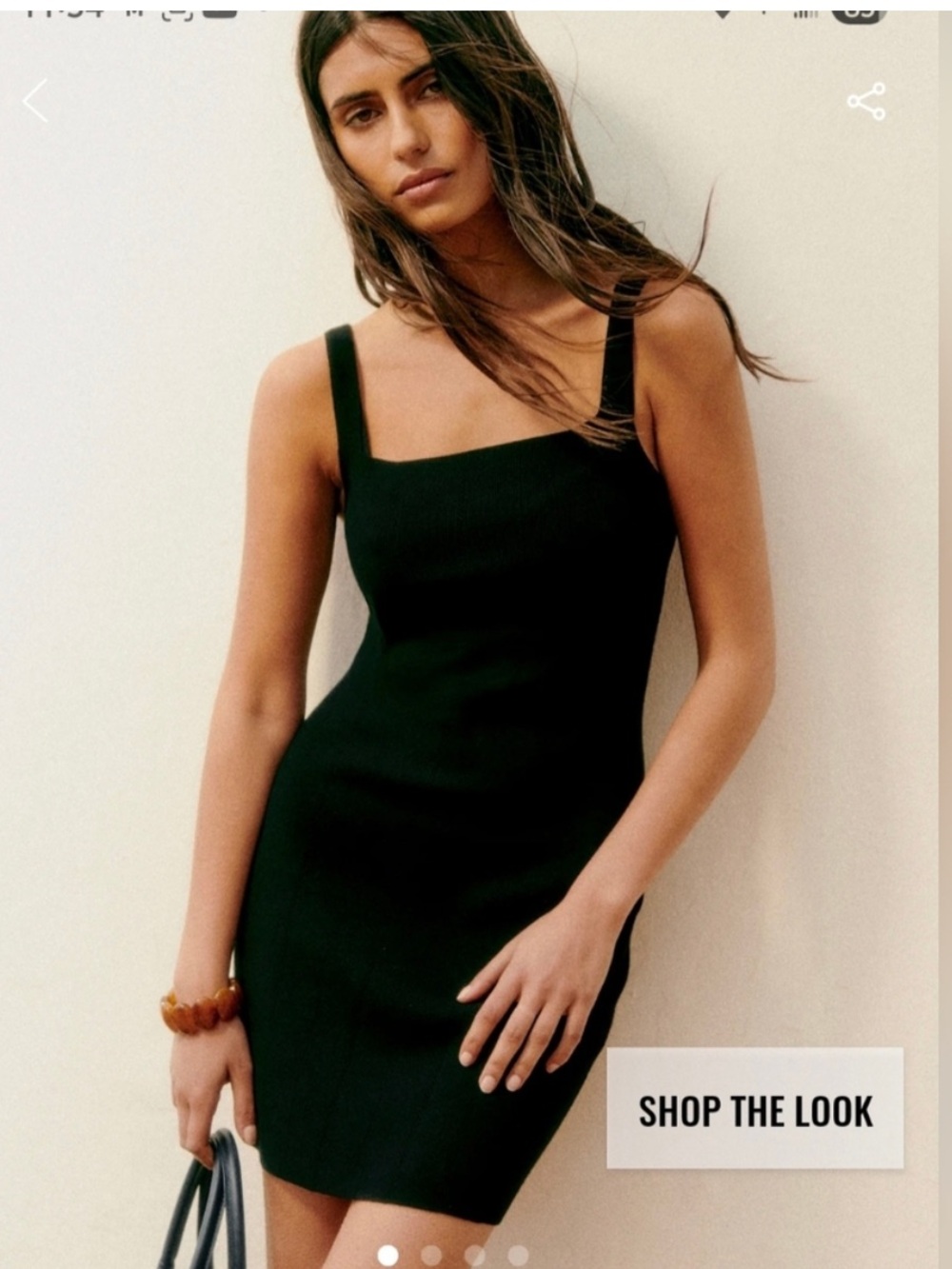 Sezane Judith Black Dress